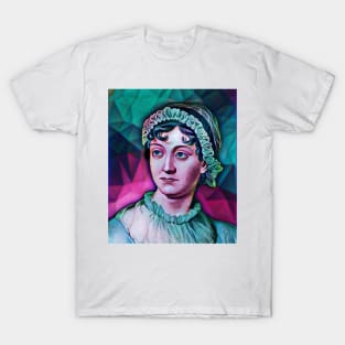 Jane Austen Portrait | Jane Austen Artwork 2 T-Shirt